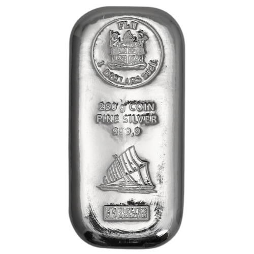 250g Silber Fiji Münzbarren (Argor Heraeus)