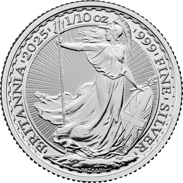 1/10 Unze Silber Britannia 2025