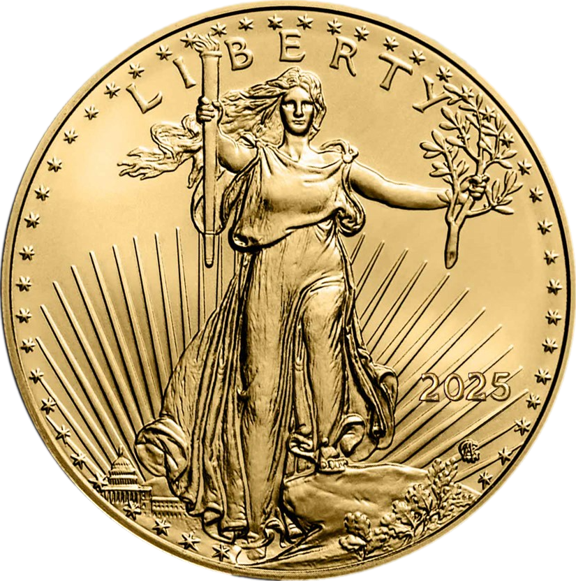 1 Unze Gold American Eagle 2025