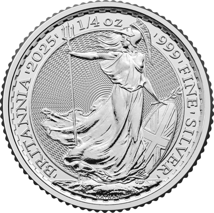 1/4 Unze Silber Britannia 2025
