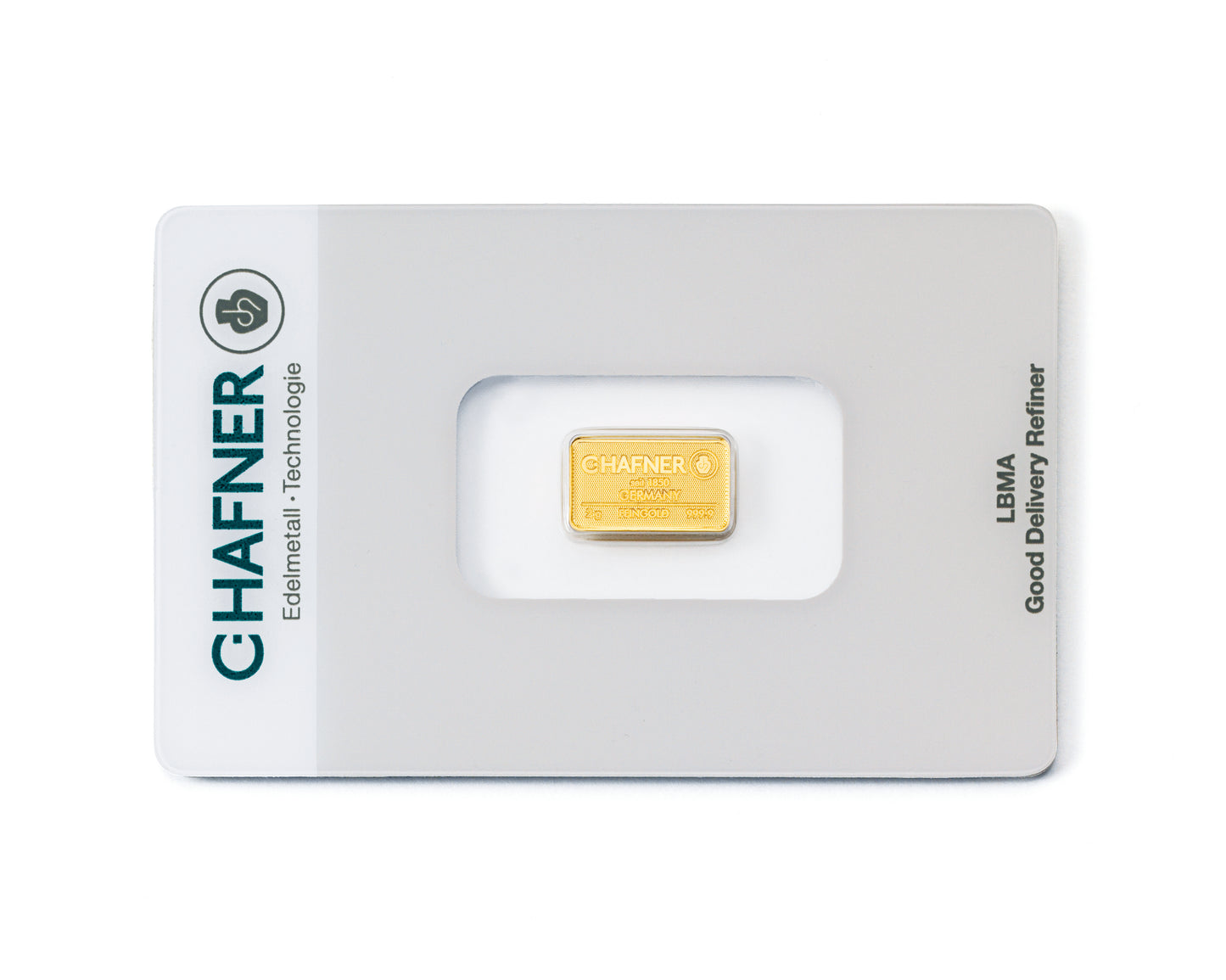 2g Goldbarren C.Hafner
