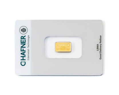 2g Goldbarren C.Hafner
