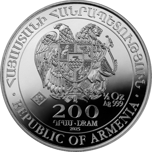 1/2 Unze Silber Arche Noah 2025