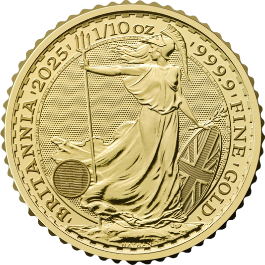 1/10 Unze Gold Britannia 2025