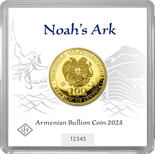 1g Gold Arche Noah 2025 (Auflage: 25.000)